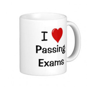 Love Passing Exams I Heart Passing Exams! Coffee Mugs