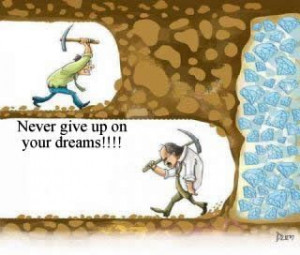 Don't give up!