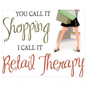 Retail Therapy Poster