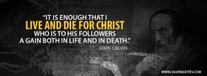 John Calvin Quotes Facebook Cover Photo