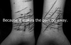 Pain pain go away and never come back another day.