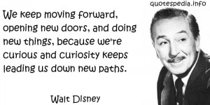 Walt Disney Quotes - Pics For > Walt Disney Quote Keep Moving Forward