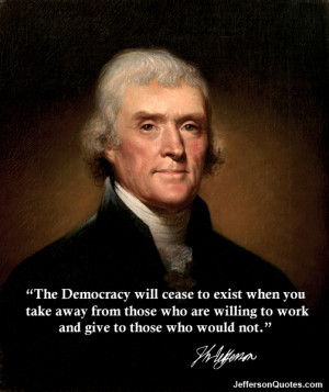 The Democracy Will Cease...
