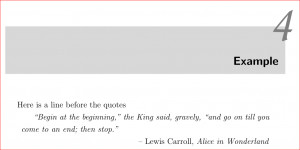 Latex Quotes Chapter ~ spacing - Problem with space in chapter and ...