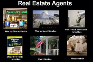 What do you think Real Estate Agents do?