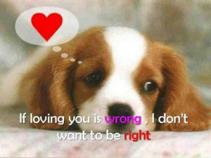 Love quotes and sayings pictures cute puppy