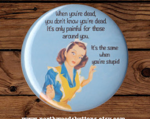 Kitsch, Sarcastic Retro 1950s House wife, Housewife Humor, Funny Retro ...