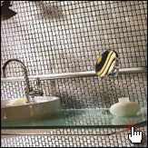 Metallmosaik - Edelstahlmosaik Mosaik aus Metall / Edelstahl in ...