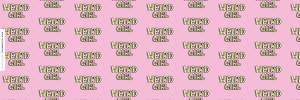 Weird Girl Pink Ask.fm Background