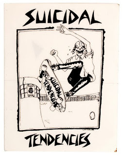 Suicidal Tendencies sticker de 1983.