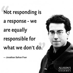 Jonathan Safran Foer quote