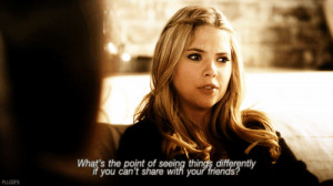 Back > Quotes For > Pretty Little Liars Hanna Quotes