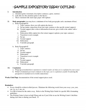 expository essay expository essay outline techniques and ideas to help