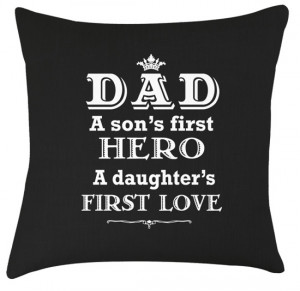 Dad quote cushion