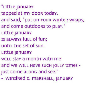 January 2012 Month Jan New Year Poem Saying Quote Text Filler Backgrou