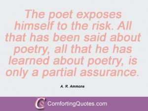 11 Sayings From A. R. Ammons
