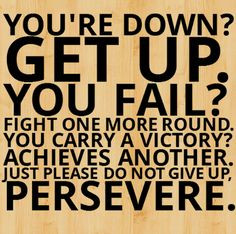 Never Never Never Give Up!!!!