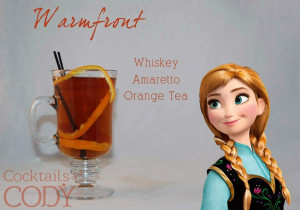 Disney Cocktails: Elsa and Anna FROZEN Inspired Drinks