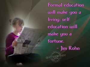 Formal Education Educational Quetes