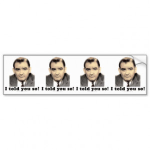 Joseph McCarthy Car Bumper Sticker