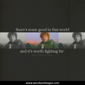 Quotes from lord of the rings