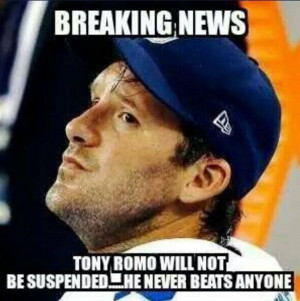 Good guy Tony Romo