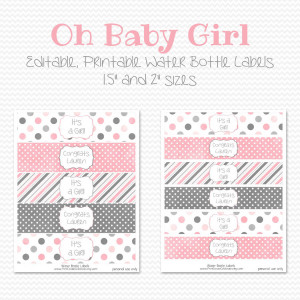 Baby Shower Water Bottle Label Sayings The Labels