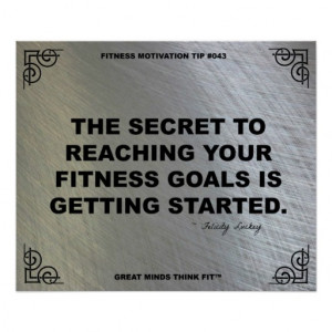 Gym Poster for Fitness Motivation #043