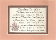 Quotes+About+Daughters+In+Law | Charm Daughters in Law Family Love ...