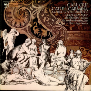 Carl Orff Catulli Carmina UK LP RECORD 61364