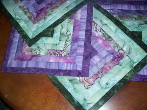 Strata Star Table Topper Pattern