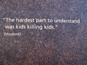 Columbine Memorial Quotes Columbine