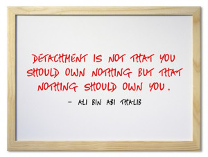 But what was clear from his explanation was that ‘having worldly ...