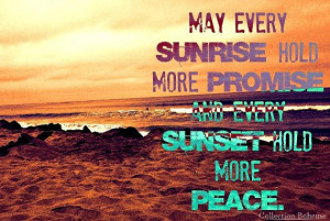 Print Quote Print Beach Sunset by CollectionBoheme, $18.00 #sunset ...