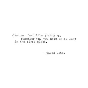 jared leto quote liked on Polyvore