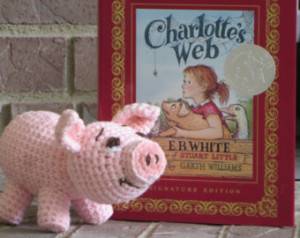 ... PDF Pattern for crocheted pig inspired by Wilbur in Charlotte's Web