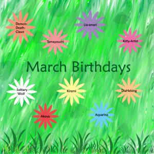 March Birthdays Beyblade