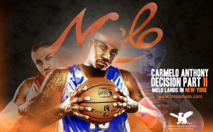 Carmelo Anthony Nba Knicks...