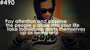 Images Wiz Khalifa Quotes Fake People Being Real Wallpaper