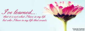 In My Life Profile Facebook Covers