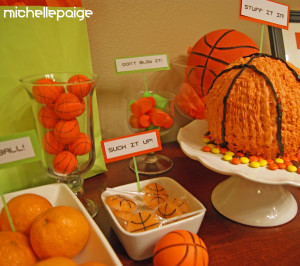 march madness ~ basketball themed birthday party or just a basketball ...