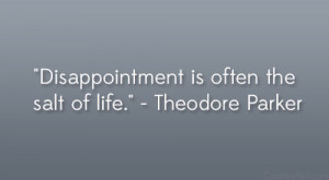 Theodore Parker Quote