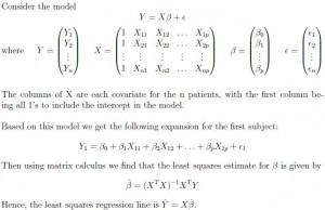 Linear Regression Equation