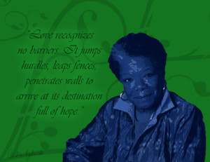 for this project i used maya angelou and my favorite