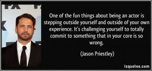 More Jason Priestley Quotes