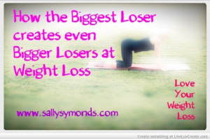 How the Biggest Loser Creates Even Bigger Losers at Weight Loss