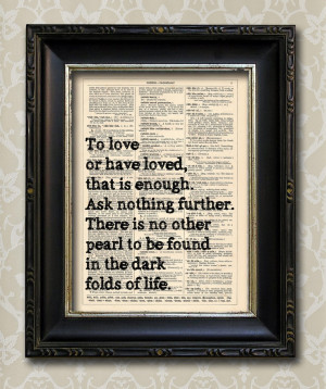 Victor Hugo, Les Misérables quote