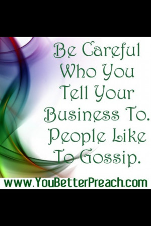 can't stand gossip!!