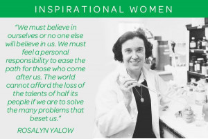 Rosalyn Sussman Yalow was an American medical physicist, and a co ...