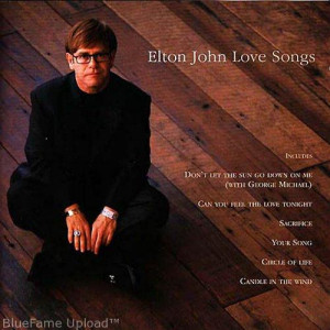Elton John Love Songs Front